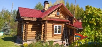 Бревенчатый дом в СНТ Ветеран в Нижнем Тагиле - nizhnij-tagil.yutvil.ru - фото 1